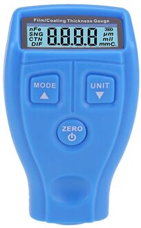 GM200 Dikte Gauge Voor Auto Coating Schilderij Auto Tester Ultrasone Film Mini Coating Meten Verf Gauge Instrumenten Blauw