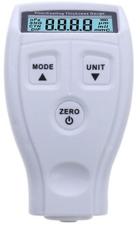 GM200 Dikte Gauge Voor Auto Coating Schilderij Auto Tester Ultrasone Film Mini Coating Meten Verf Gauge Instrumenten wit
