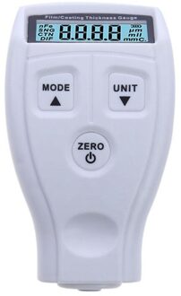 GM200 Ultrasone Galvanize Schilderen Jas Film Meet Tester Dikte Gauge Voor Auto Coating Dikte Maatregel Verf (Wit)
