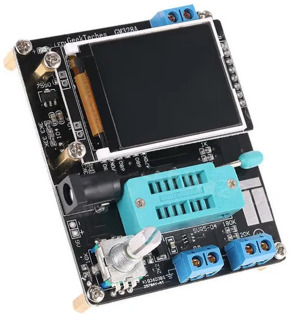 GM328 Mega328 Transistor Tester LCR Diode Capacitance ESR Voltage Frequency meter PWM Square wave Frequency Signal Generator