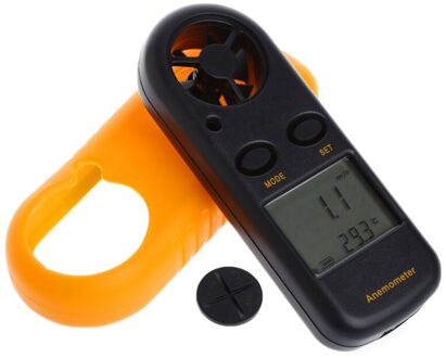 GM816 Mini Digitale Anemometer Windsnelheid Temperatuur Tester W/Lcd Backlight