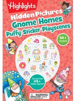 Gnome Homes Hidden Pictures Puffy Sticker Playscenes - Highlights Puffy Sticker Plays - Highlights