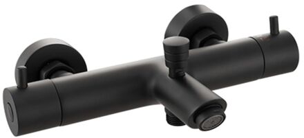 Go by Van Marcke Badkraan Go by van Marcke Cocoon Black Opbouw Thermostatisch Mat Zwart Go by Van Marcke