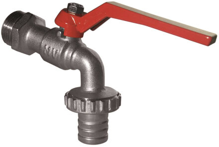 Go by Van Marcke Dubbele Bolkraan Go by van Marcke met Hendel 1/2 Chroom