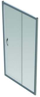 Go by Van Marcke Go Belo schuifdeur 1000x1900mm 6mm easy clean glas profielen aluminium verchroomd