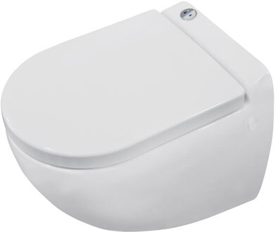 Go by Van Marcke Go hang wc met vermaler met dubbele spoeling 24 L met zitting