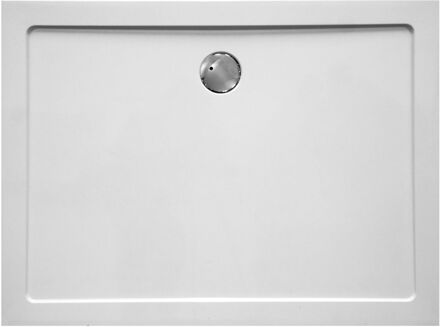 Go by Van Marcke Go Helion douchebak kunststofcomposiet 1400x800x35mm rechthoek afvoer D90mm zonder potenstel wit