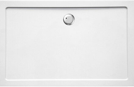 Go by Van Marcke Go Helion douchebak kunststofcomposiet 1400x900x35mm rechthoek afvoer D90mm zonder potenstel wit