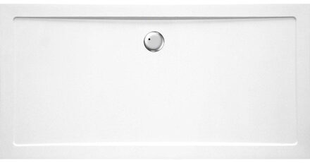 Go by Van Marcke Go Helion douchebak kunststofcomposiet 1800x900x35mm rechthoek afvoer D90mm zonder potenstel wit