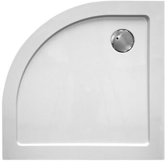Go by Van Marcke Go Helion douchebak kunststofcomposiet 900x900x35mm kwartrond afvoer D90mm zonder potenstel wit