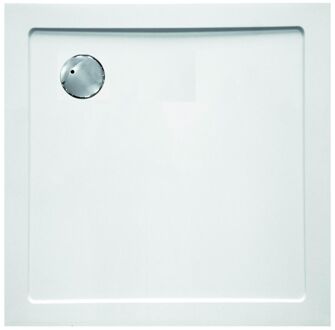 Go by Van Marcke Go Helion douchebak kunststofcomposiet 900x900x35mm vierkant afvoer D90mm zonder potenstel wit