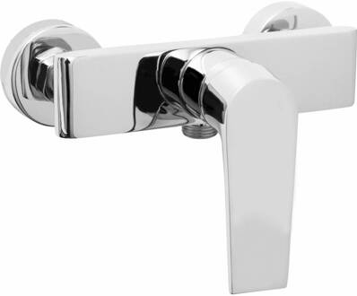 Go by Van Marcke Go Move douchemengkraan eengreeps hartafstand 15 cm keramische schijven inclusief rozetten en Skoppelingen chroom