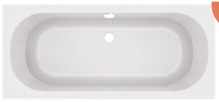 Go by Van Marcke Go Stelli inbouwbad duo 190x90x48cm 230L wit acryl met potenstel