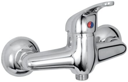 Go by Van Marcke Go Super eengreepsmengkraan douche hartafstand 15 cm keramische schijven inclusief rozetten en Skoppelingen