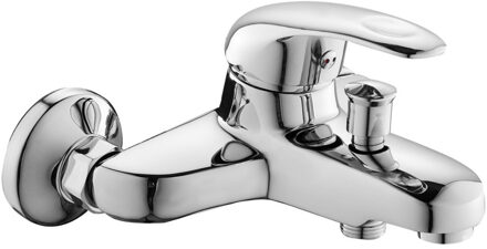 Go by Van Marcke Go Surf eengreepsmengkraan baddouche compleet inclusief handdouche hartafstand 15 cm keramische schijven inclusief rozetten en Skoppelingen