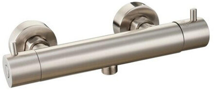 Go by Van Marcke Go Thermostatische Douchekraan Cocoon - Geborsteld Nikkel - 15 Cm