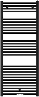 Go by Van Marcke Handdoekradiator Van Marcke Basic 150/060 144.8x60cm 743w Mat Zwart