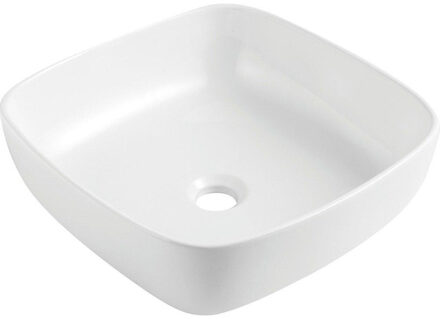 Go by Van Marcke Opbouw Waskom VM Go Anubis 40.5x14 cm Porselein Wit