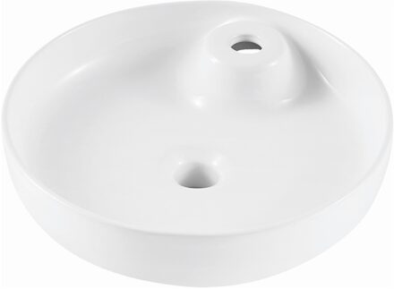 Go by Van Marcke Opbouw Waskom VM Go Cupido 40x10 cm Porselein Wit (1 kraangat)