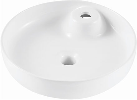 Go by Van Marcke Opbouw Waskom VM Go Cupido 40x10 cm Porselein Wit (1 kraangat)