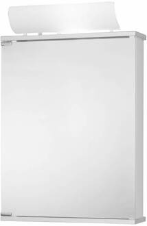 Go by Van Marcke Spiegelkast Go By Van Marcke Entro 50x74x14cm MDF Verlichting Wit