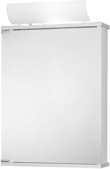 Go by Van Marcke Spiegelkast Go By Van Marcke Entro 50x74x14cm MDF Verlichting Wit