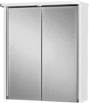 Go by Van Marcke Spiegelkast Go By Van Marcke Tamrus 55x63x15cm MDF LED Verlichting Wit