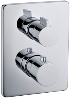 Go by Van Marcke Thermostatische Inbouw Douchekraan VMK 20x15 cm Incl. Easy Move Chroom