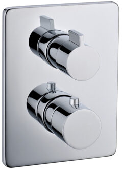 Go by Van Marcke Thermostatische Inbouw Douchekraan VMK 20x15 cm Incl. Easy Move Chroom