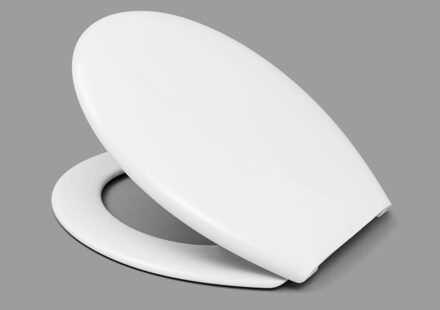 Go by Van Marcke Toiletzitting Van Marcke Peca Thermoplast Wit