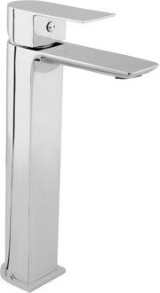 Go by Van Marcke Verhoogde Wastafelmengkraan VM Dynamic Eengreeps 14.5x5.2x25.7 cm Chroom