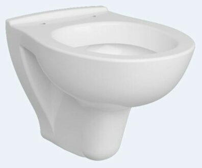 Go by Van Marcke Wandcloset Van Marcke Go X-Small 48 CM Diep Porselein Glans Wit