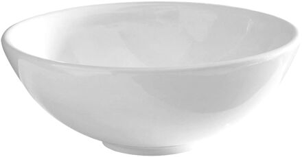 Go by Van Marcke Waskom Go Artemis Ø 40 x 14 cm wit opbouw