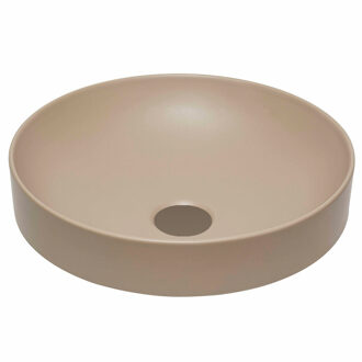 Go by Van Marcke Waskom Van Marcke Go Elene Rond Mat Latte Go by Van Marcke