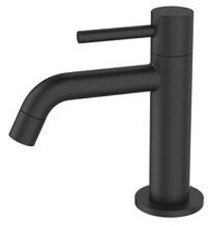 Go by Van Marcke Wastafelkraan Cocoon - Zwart Mat - 14,1cm