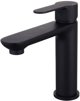 Go by Van Marcke Wastafelkraan Go by van Marcke Helene Black met Click-Waste Mat Zwart Go by Van Marcke