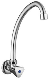 Go Easy II draaibare koudwaterkraan 20cm hoog chroom