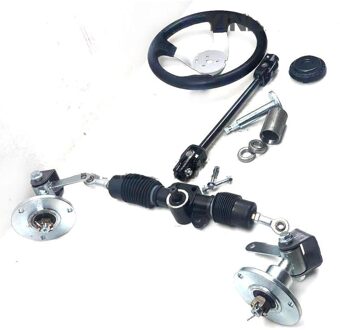 GO KART KARTING ATV UTV Buggy 5 inch Wiel 32 CM Tandheugel Rondsel U Joint Met Stuurwiel