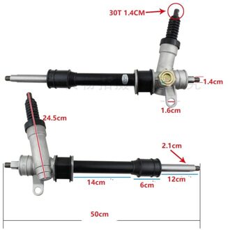 Go Kart Karting Atv Utv Buggy Vier Wiel 50 Cm Elektrische Kar Front Steering Rack Doos