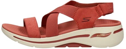 Go Walk Arch Fit Sandalen rood Textiel - 36,38,39,40,41,42