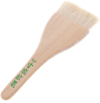Goat Hair Handle Art Supplies Watercolor Acrylic Wood Oil Paint Brush Six Sizes D08D