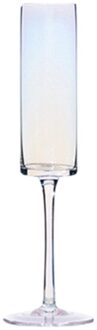 Goblet Cup Rainbow Crystal Champagne Cocktail Glas Wijn Drinken Bril Bruiloft Creatieve Thuis Party Bar Sap Dringking Cup rechtdoor(