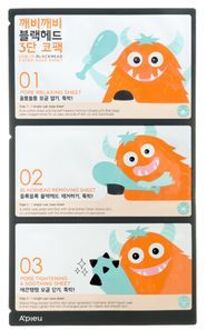 Goblin Blackhead 3-Step Nose Pack - Neusstrips