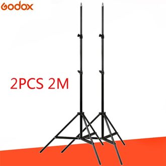 Godox 2 stuks SN302 190cm 6ft Fotografie Studio Verlichting Light Stand Statief Voor Flash Strobe Continu Licht