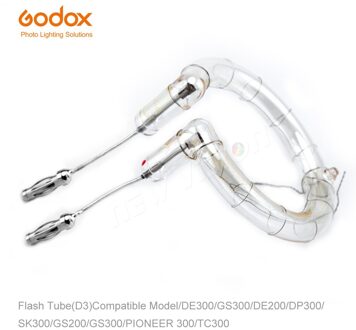 Godox 300W Vervanging Spare Ring Buis Flash Voor Studio Licht Geschikt Voor DE200 DE300 GS200 GS300 DP300 TC300