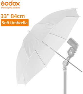 Godox 33 "84Cm 40" 102Cm 43 "108Cm Wit Soft Diffuser Studio Fotografie Doorschijnende Paraplu voor Studio Flash Strobe Verlichting 1stk 33 duim 84cm