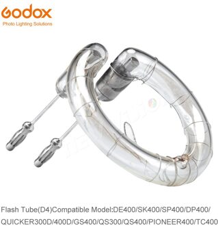 Godox 400Ws Professionele Flash Buis Geschikt voor Godox DE400 TC400 SK400 DP400 GS400 QS300 QS400 Sneller 300D/400D Pioneer 400