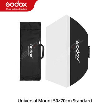 Godox 50x70cm 60x60cm 60x90cm 80cm Fotostudio Softbox Softbox met Universele Mount voor Godox K-150A K-180A E250 E300 300SDI Donkergrijs