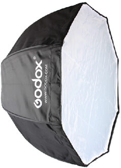 Godox 80 cm/31.5in softbox Draagbare Octagon Softbox Paraplu Brolly Reflector voor Speedlight Flash