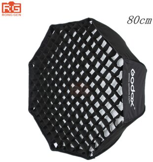 Godox 80 cm/32 "octagon softbox paraplu fotostudio flash reflector reflector speedlite met honingraat